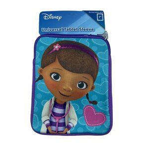 Disney Universal Tablet Sleeve Doc McStuffins 7in Purple Blue